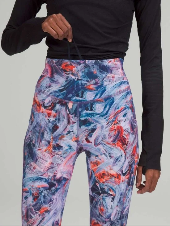 Lululemon Base Pace High-Rise Leggings 28" Women’s Atmospheric Purple Size 14 - Picture 3 of 16